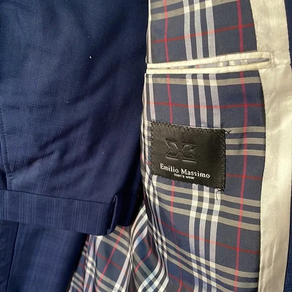 Emilio Massimo Man suits Navy M - Picture 7 of 13